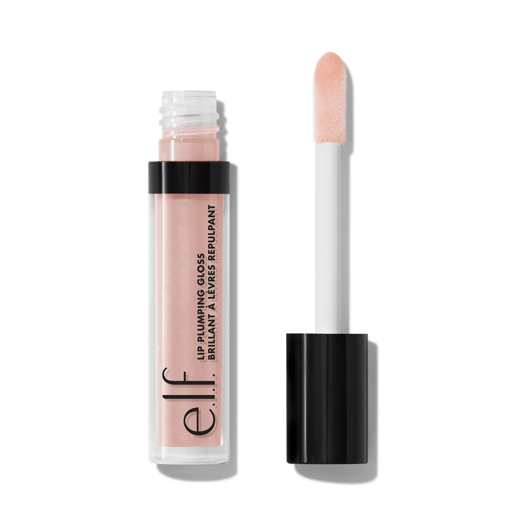 Pink Cosmo Lip Plumping Gloss - Pale Beige Pink Shimmer